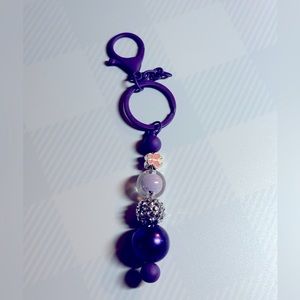 Beaded keychain